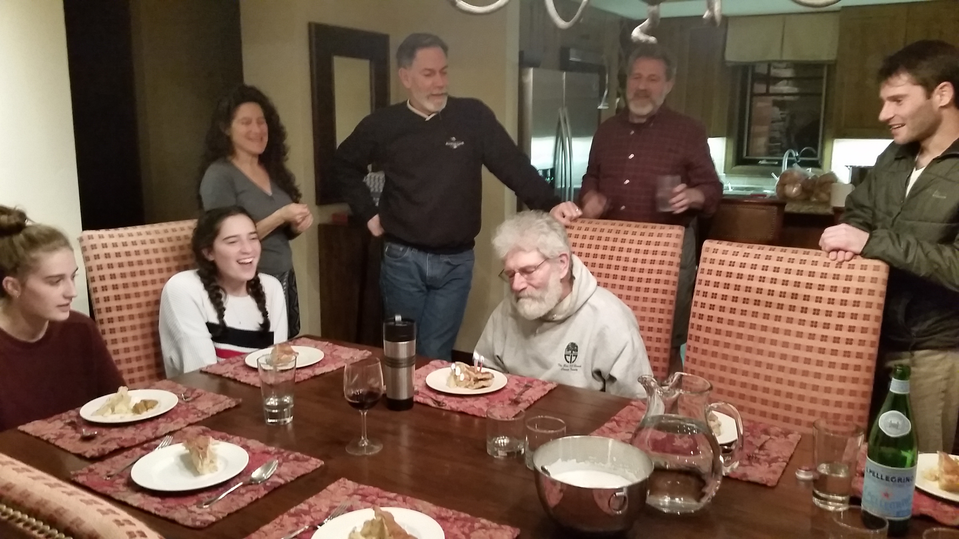 Eric birthday with family